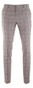Roy Robson Cotton-Linen Blend Check Broek Beige