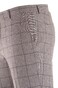 Roy Robson Cotton-Linen Blend Check Broek Beige