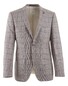 Roy Robson Cotton-Linen Blend Check Colbert Beige
