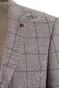 Roy Robson Cotton-Linen Blend Check Colbert Beige