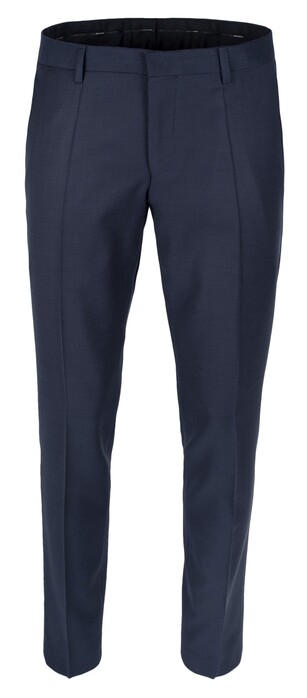 Roy Robson Dotted Contrast Virgin Wool Broek Midden Blauw