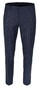 Roy Robson Dotted Contrast Virgin Wool Broek Midden Blauw