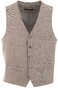 Roy Robson Faux Linen Structure Gilet Zand