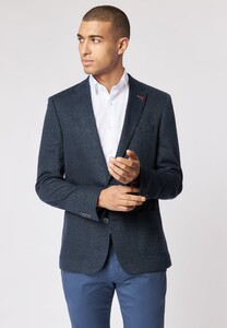 Roy Robson Faux Uni Slim Fit Colbert Donker Blauw