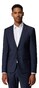 Roy Robson Fine Check Colbert Blauw