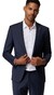Roy Robson Fine Check Colbert Blauw