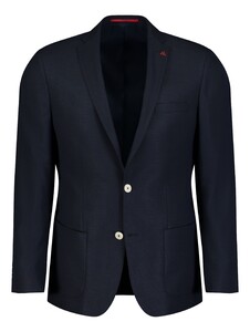 Roy Robson Fine Structure Blazer Colbert Donker Blauw