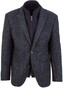 Roy Robson Hybrid Vague Herringbone Jacket Dark Evening Blue