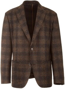 Roy Robson Interlocked Check Colbert Bruin Melange