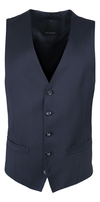 Roy Robson Lanificio TG di Fabio Luxury Gilet Blauw