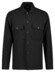 Roy Robson Large Buttons Double Chest Pocket Overshirt Black