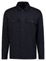 Roy Robson Large Buttons Double Chest Pocket Overshirt Navy
