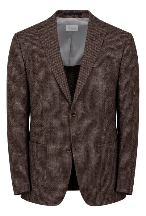 Roy Robson Light Tweed Colbert Donker Bruin