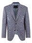 Roy Robson Linen Mix Fine Structure Colbert Blauw