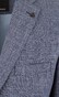 Roy Robson Linen Mix Fine Structure Colbert Blauw