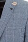 Roy Robson Linen Structure Check Colbert Blauw