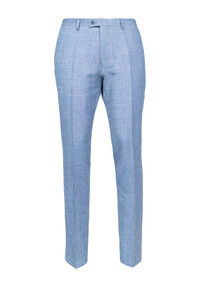 Roy Robson Linen Summer Slim Fit Broek Licht Blauw