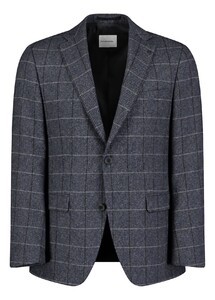 Roy Robson Luxury Fall Check Colbert Donker Grijs