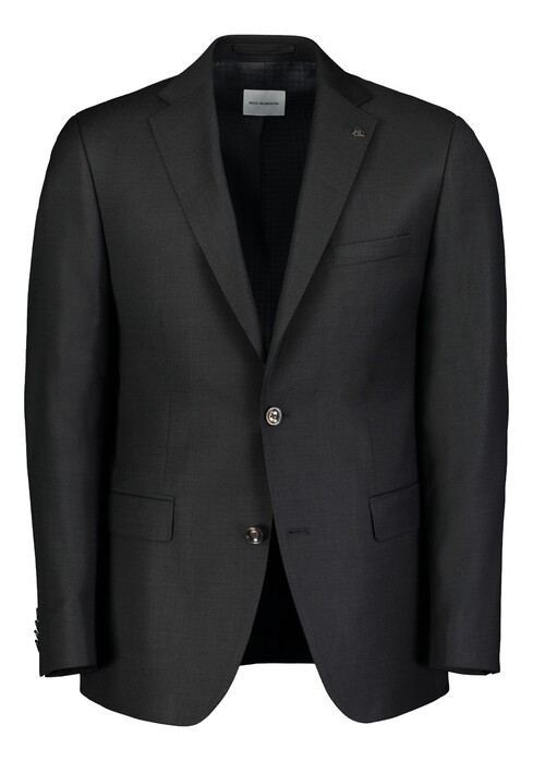 Roy Robson Marlane Natural Stretch Virgin Wool Colbert Donker Grijs