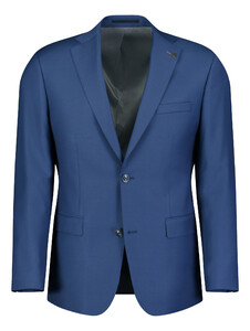 Roy Robson Natural Stretch Premium Fine Twill Colbert Blauw