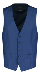 Roy Robson Natural Stretch Premium Fine Twill Waistcoat Blue