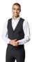 Roy Robson Reda Super 110's Classic Gilet Antraciet