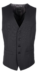 Roy Robson Reda Super 110's Classic Gilet Antraciet