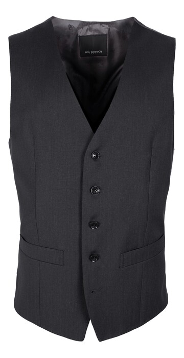 Roy Robson Reda Super 110's Classic Gilet Antraciet