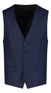 Roy Robson Reda Super 130's Classic Gilet Blauw