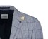 Roy Robson Refined Blue Check Blazer Colbert Blauw