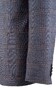 Roy Robson Regular Fit Blue Fancy Check Colbert Midden Blauw