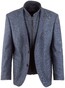 Roy Robson Regular Fit Outside Jacket Faux-Uni Twill Colbert Royal Blue