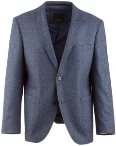 Roy Robson Regular Fit Outside Jacket Faux-Uni Twill Royal Blue