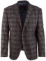 Roy Robson Shape Fit Blue-Grey Check Colbert Blauw-Grijs
