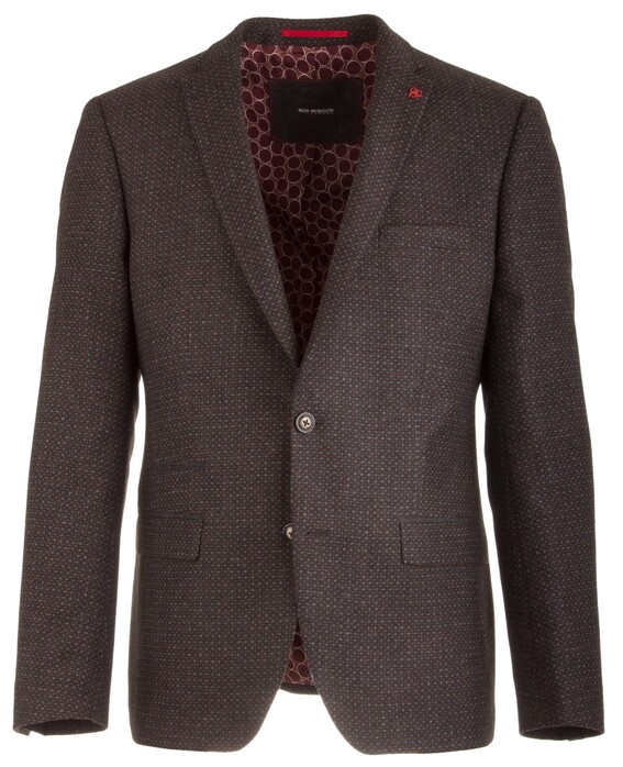Roy Robson Silver Brown Fine Structure Colbert Bruin-Grijs