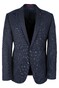 Roy Robson Slim Fine Dotted Structure Colbert Midden Blauw