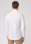 Roy Robson Slim Fine Micro Texture Mélange Overhemd Wit