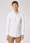 Roy Robson Slim Fine Micro Texture Mélange Overhemd Wit
