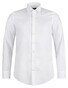 Roy Robson Slim Fine Micro Texture Mélange Overhemd Wit