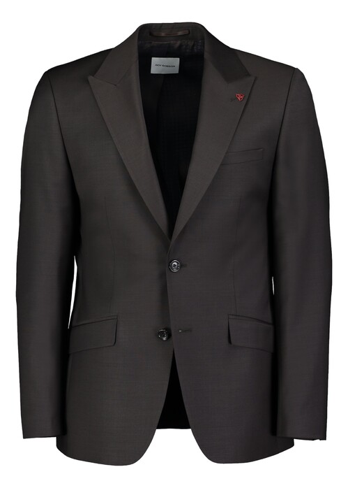 Roy Robson Slim Fit Bi Stretch Colbert Donker Bruin