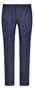 Roy Robson Slim Fit Cupro Blend Broek Blauw