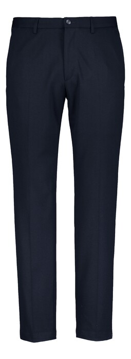 Roy Robson Slim Fit Cupro Blend Broek Donker Blauw