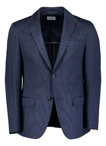 Roy Robson Slim Fit Cupro blend Colbert Blauw