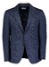 Roy Robson Slim Fit Cupro blend Colbert Blauw