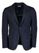 Roy Robson Slim Fit Cupro blend Colbert Donker Blauw