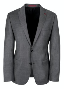 Roy Robson Slim Fit Fine Structure Uni Colbert Grijs