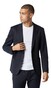 Roy Robson Slim Fit Jersey Colbert Donker Blauw