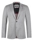 Roy Robson Slim Fit Jersey Colbert Licht Grijs