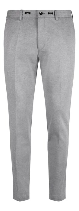 Roy Robson Slim Fit Jersey Drawstring Broek Licht Grijs