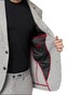 Roy Robson Slim Fit Jersey Jacket Light Grey